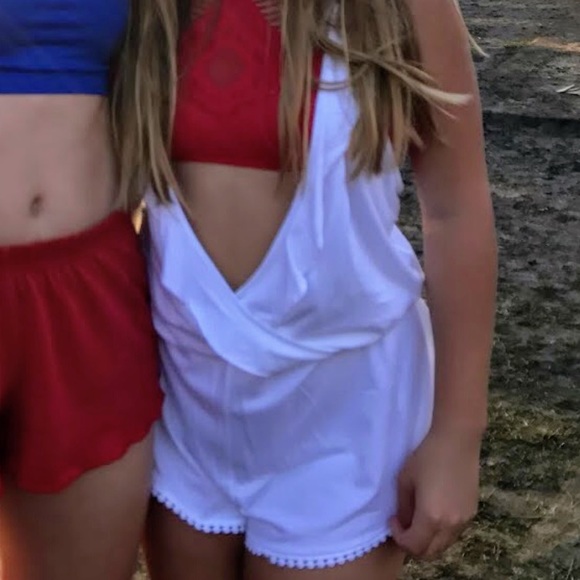 TopShop White Romper - Picture 2 of 2